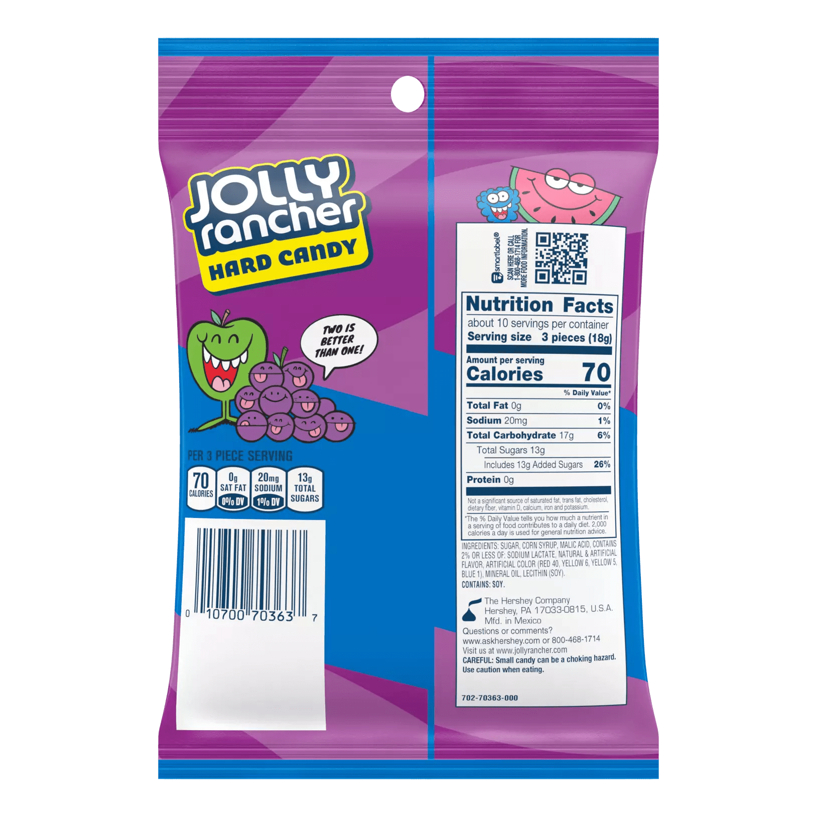 Johnny Rancher Shop Jolly Rancher 2 in 1 Fruity Swirls Hard Candy 6.5oz Bag - Best ...