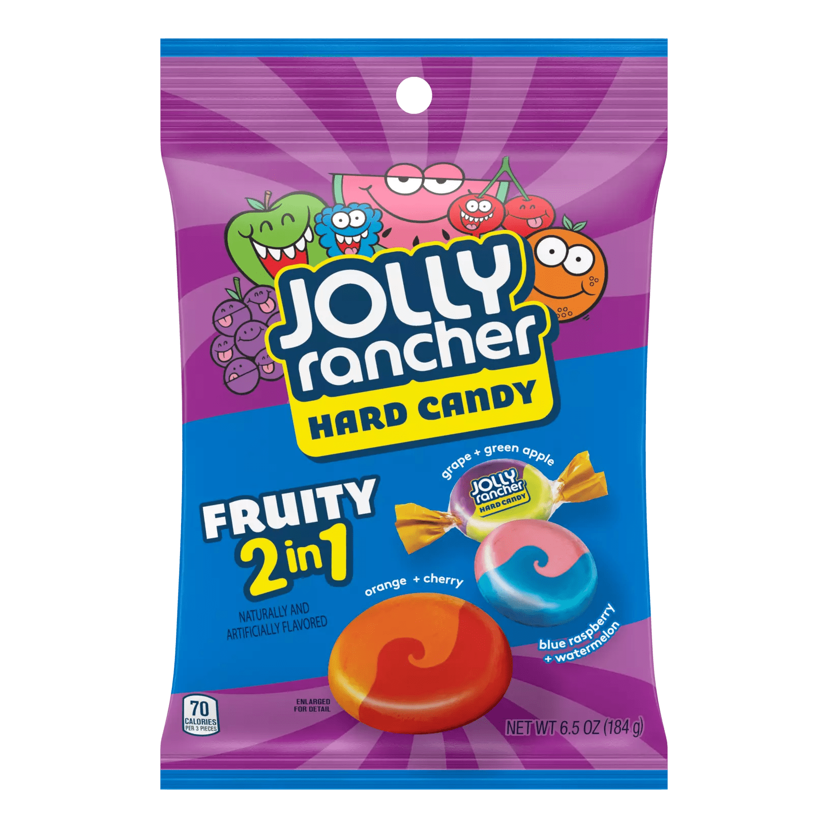 Shop Jolly Rancher 2 in 1 Fruity Swirls Hard Candy 6.5oz Bag - Single Bag