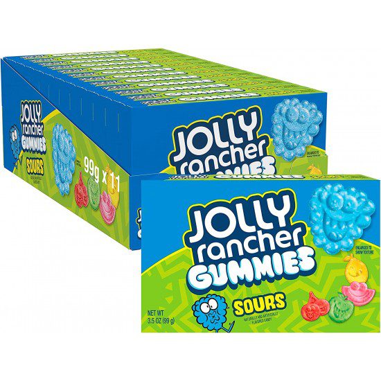Shop Jolly Rancher Gummies Sours Theatre Box - 3.5oz (99g) - pack of 11