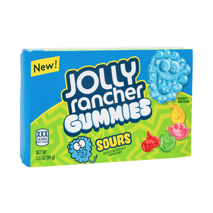 Shop Jolly Rancher Gummies Sours Theatre Box - 3.5oz (99g) - Single