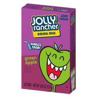 Shop Jolly Rancher Singles To Go Drink Mix Green Apple - 0.65oz (18.4g) - single - pack