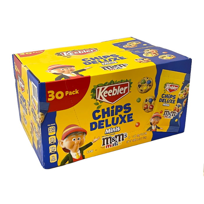 Shop Keebler Chips Deluxe Bite Size Cookies - Box of 30 - 