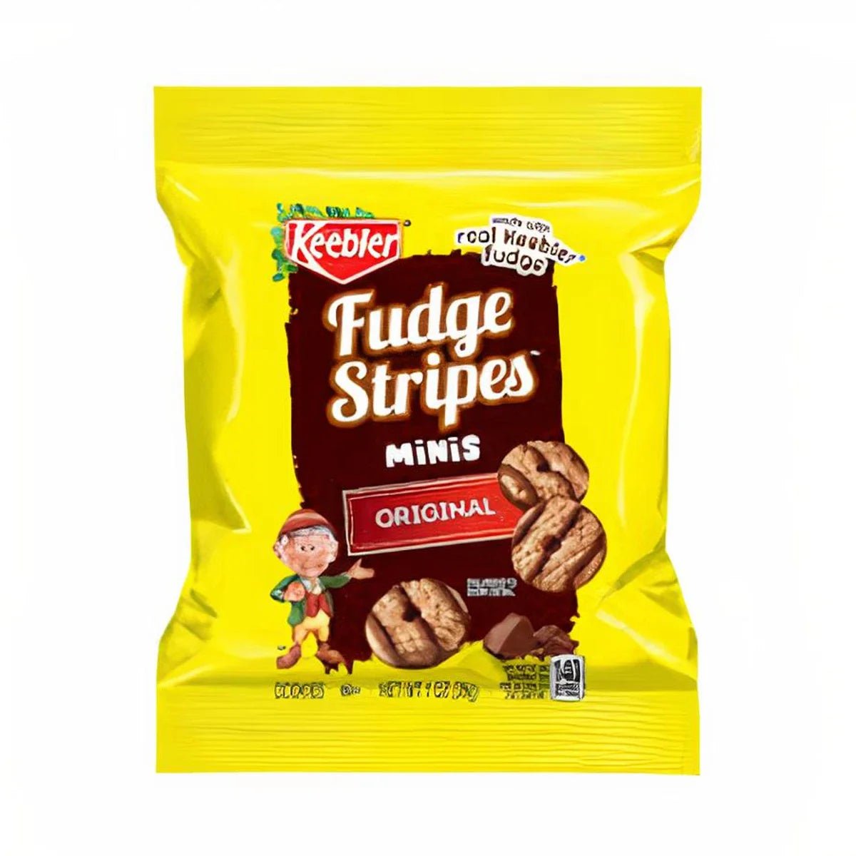 Shop Keebler Fudge Stripes Mini Cookies 2oz (56.7g) - 