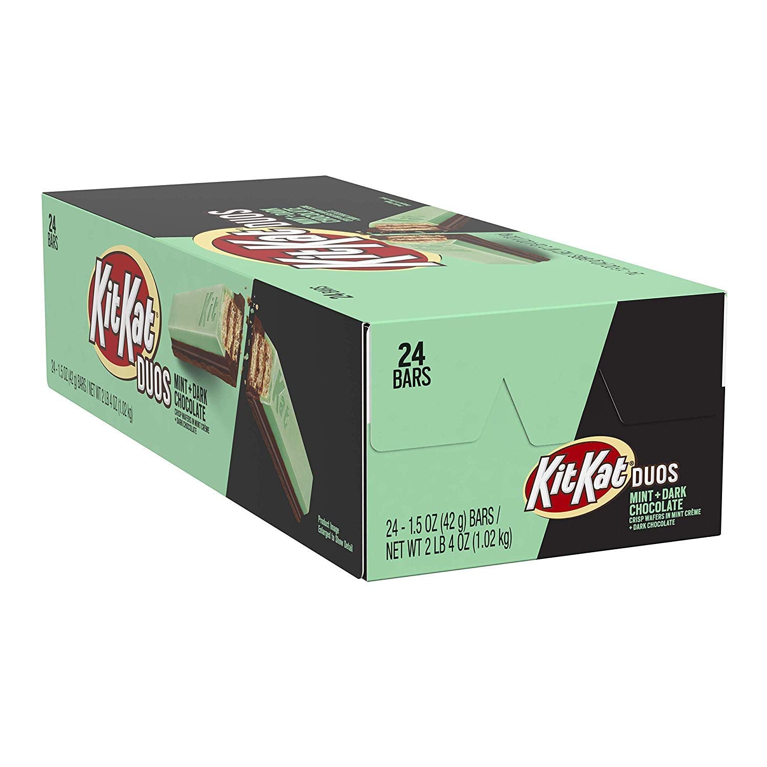 Shop Kit Kat Duos Mint & Dark Chocolate Limited Edition - 1.5oz (42g) - 