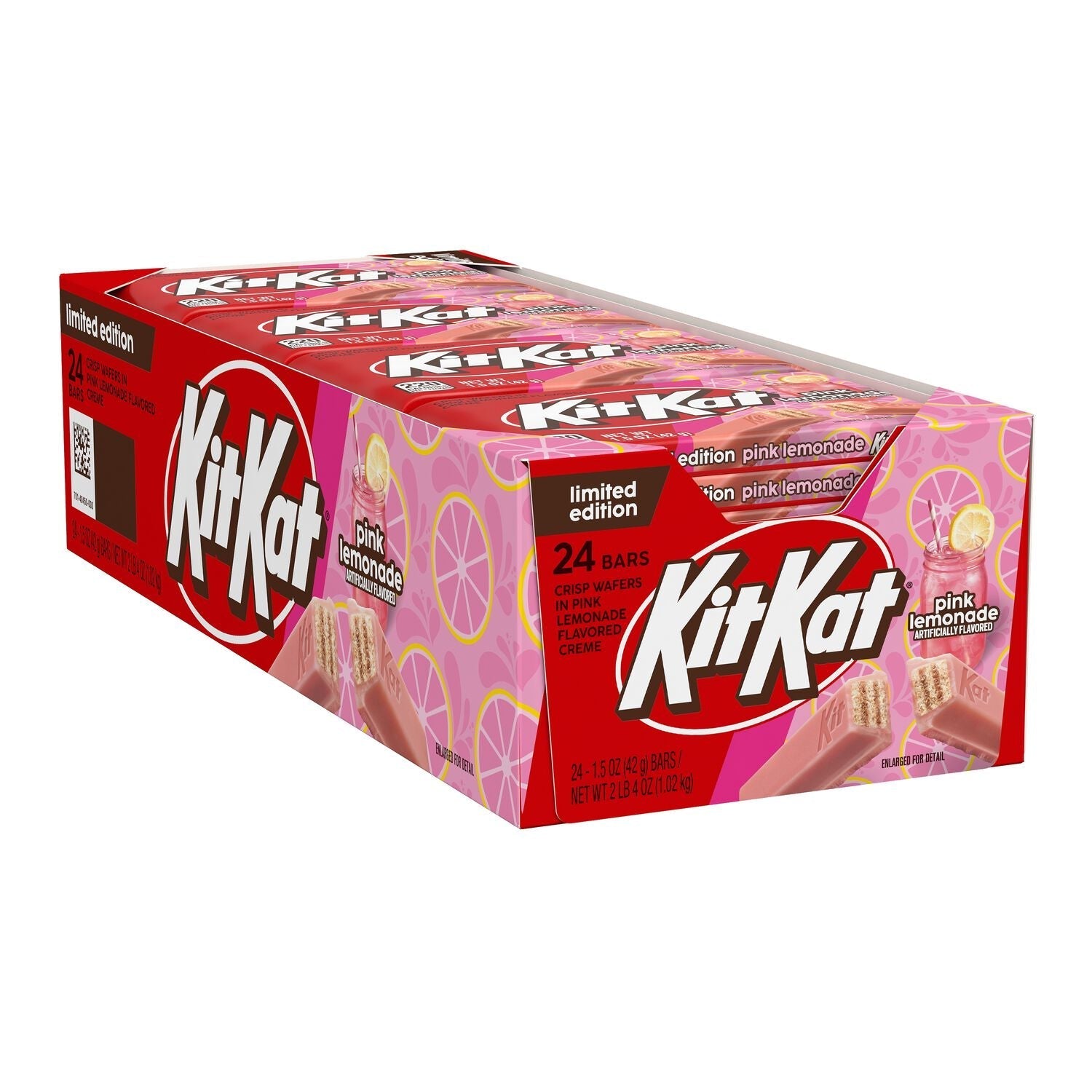 Shop Kit Kat Limited Edition Pink Lemonade 1.5oz (42g) - Box of 24