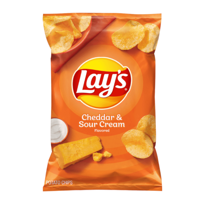 Shop Lay's Cheddar & Sour Cream Potato Chips 6.5oz (184.2g) - 