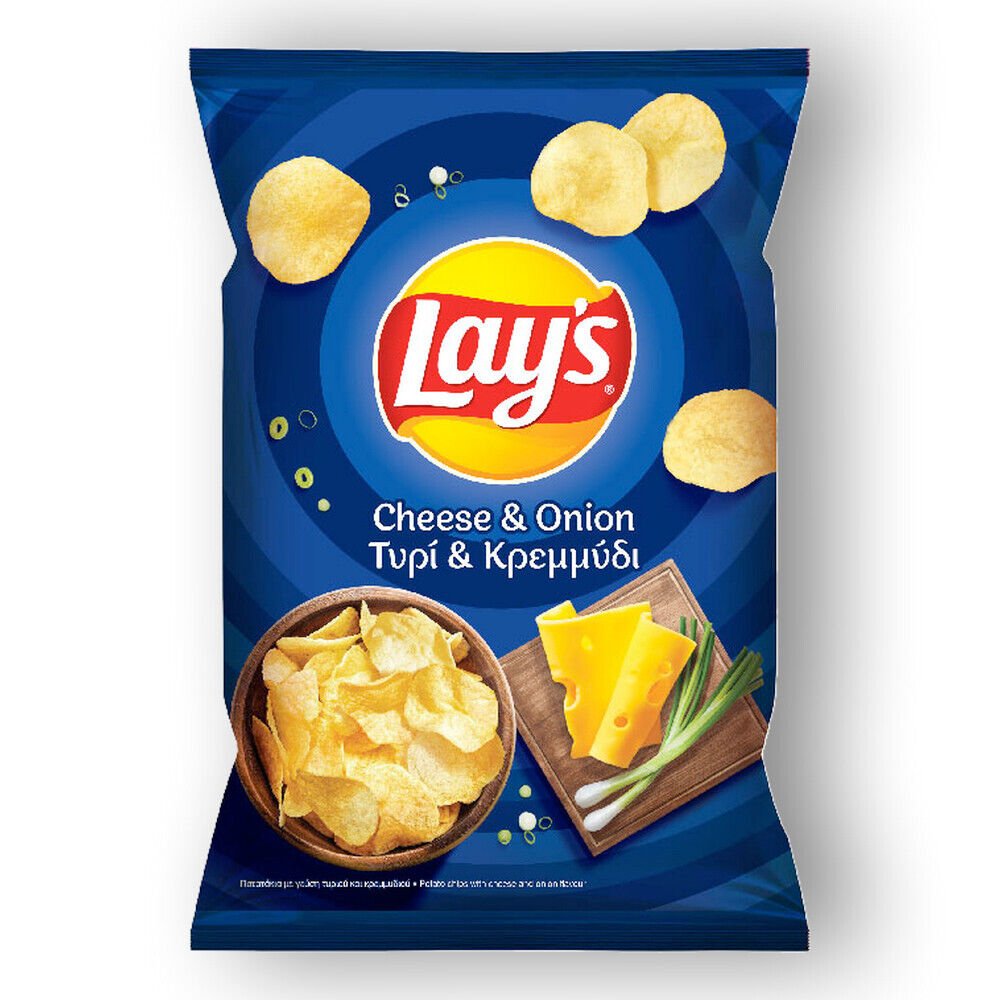 Shop Lay’s Cheese & Onion Potato Chips - (140g) - 