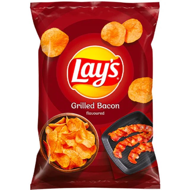 Shop Lay’s Grilled bacon Potato Chips - (140g) - 
