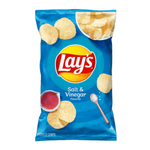Shop Lay's Salt & Vinegar Potato Chips 6.5oz (184.2g) - 