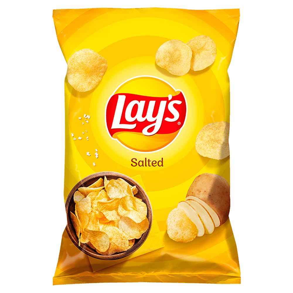 Shop Lay’s Salted Potato Chips - (140g) - 