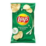 Shop Lay's Sour Cream & Onion Potato Chips 6.5oz (184.2g) - 