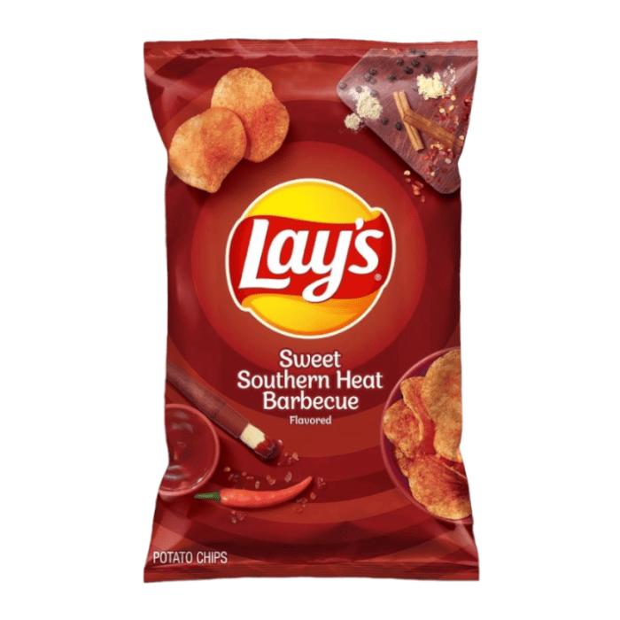 Shop Lay's Sweet Southern Heat Barbecue Potato Chips USA - 6.5oz (184.2g) - 