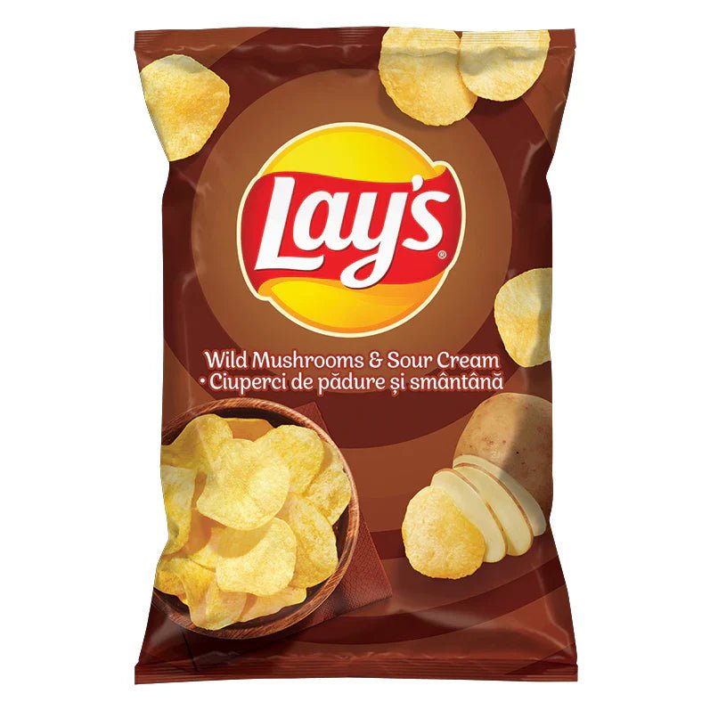 Shop Lay’s Wild Mushroom & Sour Cream Potato Chips - (140g) - 
