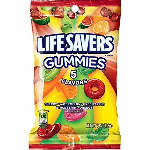 Shop Life Savers 5 Flavours Gummies USA - 7oz (198g) - 