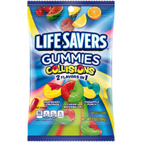 Shop Life Savers Collisions Gummies 2 Flavours In 1 USA - 7oz (198g) - 