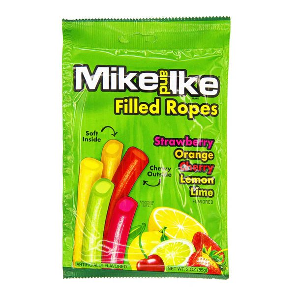 Shop Mike & Ike Filled Ropes - (85g) - 