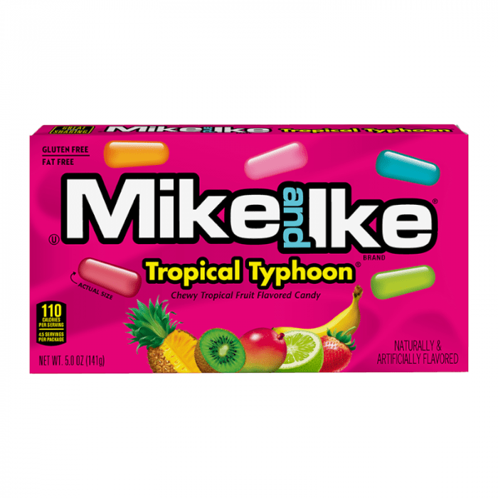 Shop Mike & Ike Tropical Typhoon Theatre Box - 4.25oz (120g) - Single