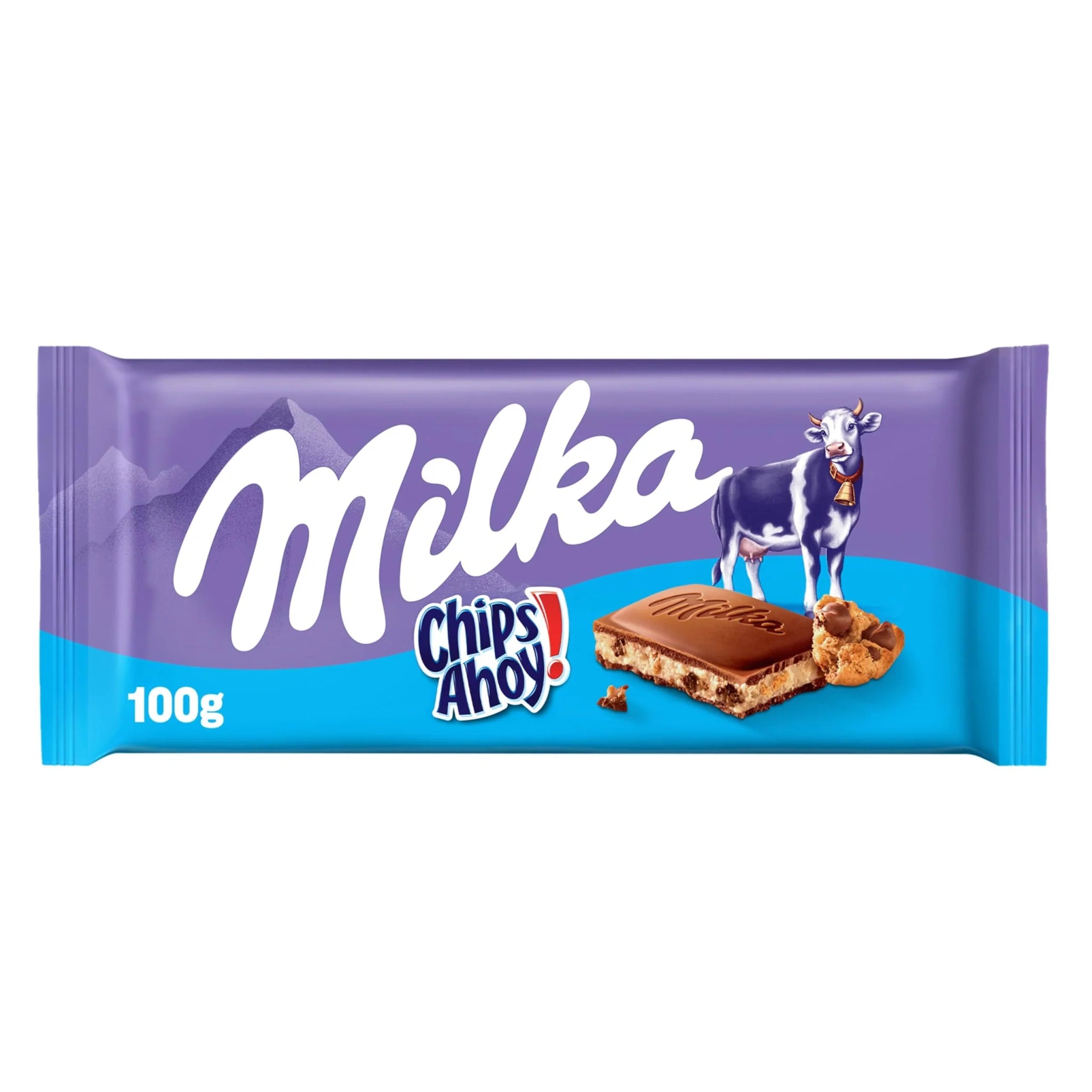 Shop Milka Chips Ahoy Chocolate Bar (100g) - Single