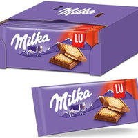 Shop Milka LU Alpine Biscuit Chocolate Bar (87g) - Box of 22