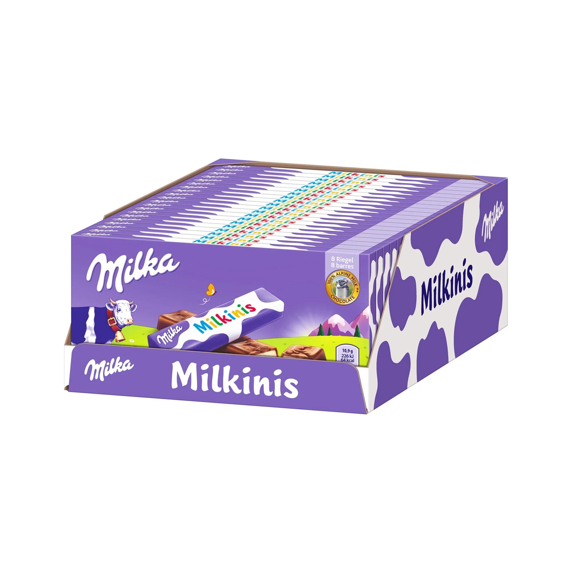 Shop Milka Milkinis Chocolate Bar (88g) - Box of 22
