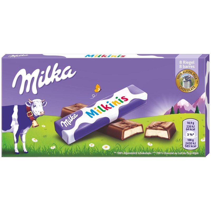 Shop Milka Milkinis Chocolate Bar (88g) - Single