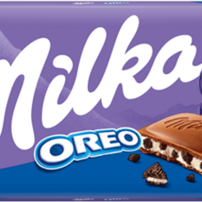 Shop Milka Oreo Chocolate Bar (100g) - Single