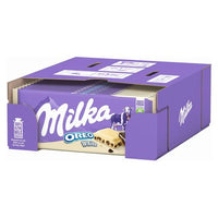Shop Milka Oreo White (100g) - Box of 22