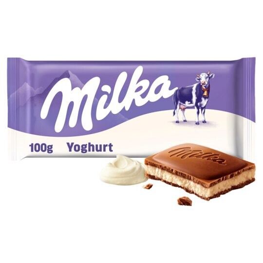 Shop Milka Yogurt Jughort Chocolate Bar (100g) - Single