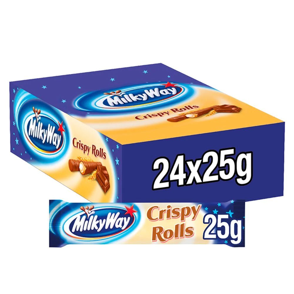 Shop Milky Way Crispy Rolls (22.5g) - 24 Pack