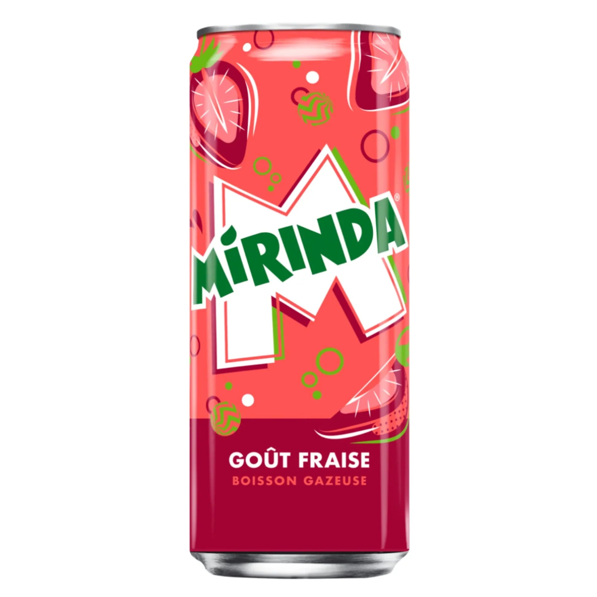 Shop Mirinda Strawberry Slim Cans (330ml) - Single Can