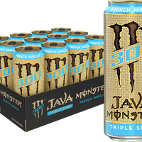 Shop Monster Java 300 Triple Shot French Vanilla - 15oz (444ml) - 12 Pack