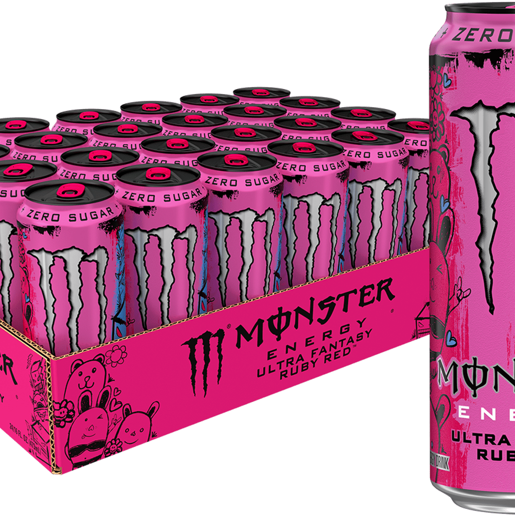 Shop Monster Zero - Sugar Ultra Fantasy Ruby Red - 15.5oz (458ml) - Case of 24