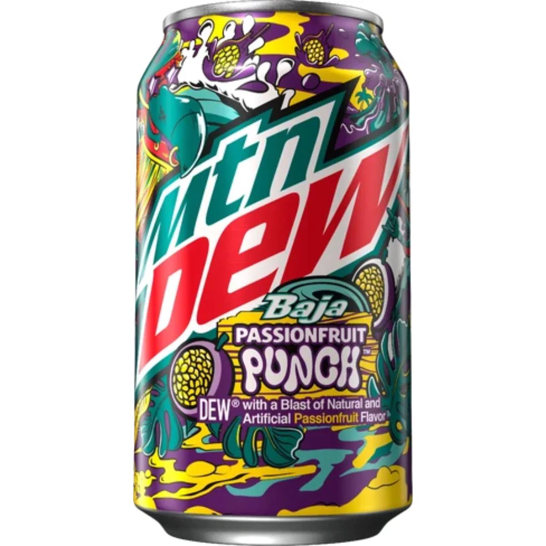 Shop Mountain Dew Baja passionfruit Punch (355ml) - 
