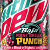 Mountain Dew Baja Point Break Punch Soda (355ml)