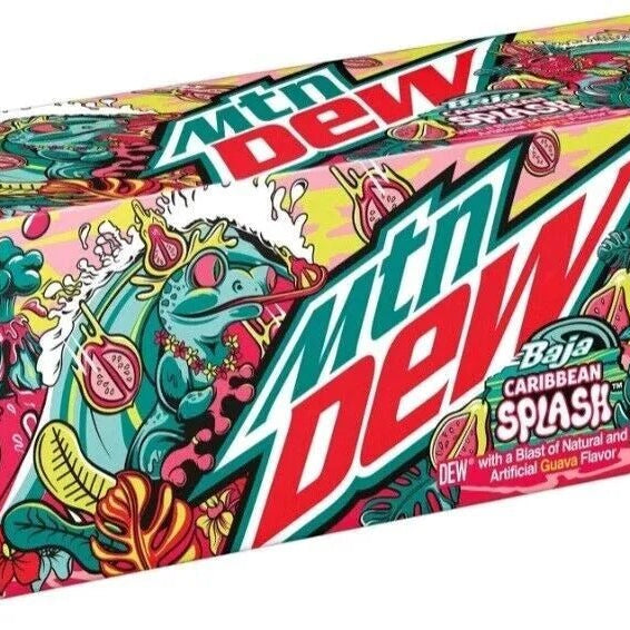 Shop Mountain Dew Caribbean Splash (355ml) - 12 Pack
