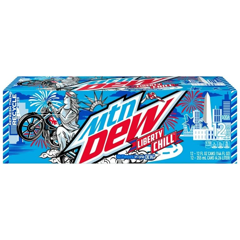 Shop Mountain Dew Liberty Chill (355ml) - 12 Pack