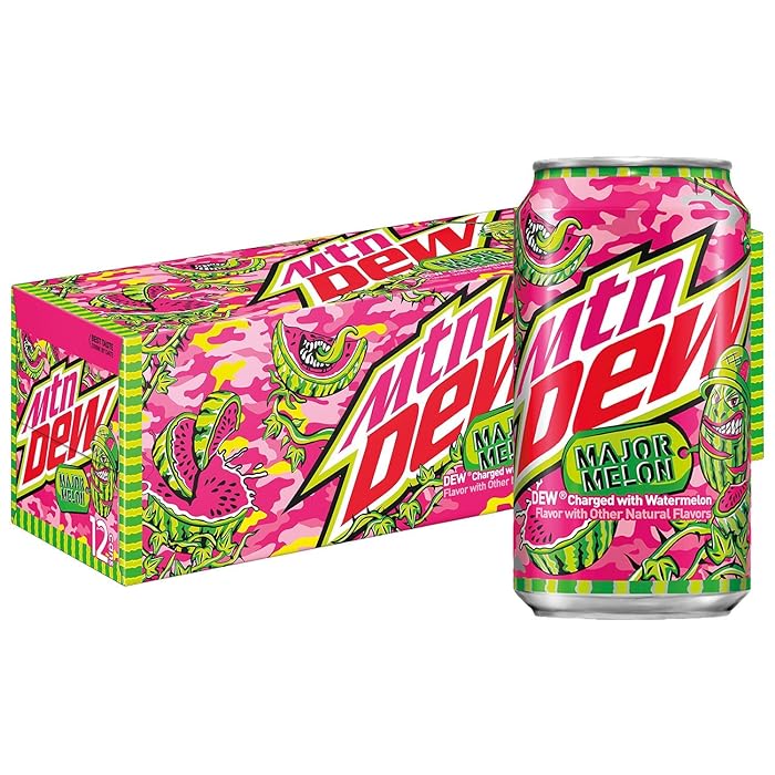 Shop Mountain Dew Major Melon (355ml) - 12 Pack