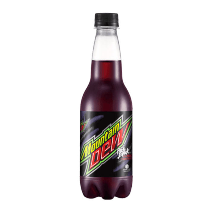 Shop Mountain Dew Pitch Black (400ml) - Single Bottle