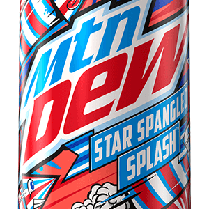 Shop Mountain Dew Star Spangled Splash (355ml) - Single Can