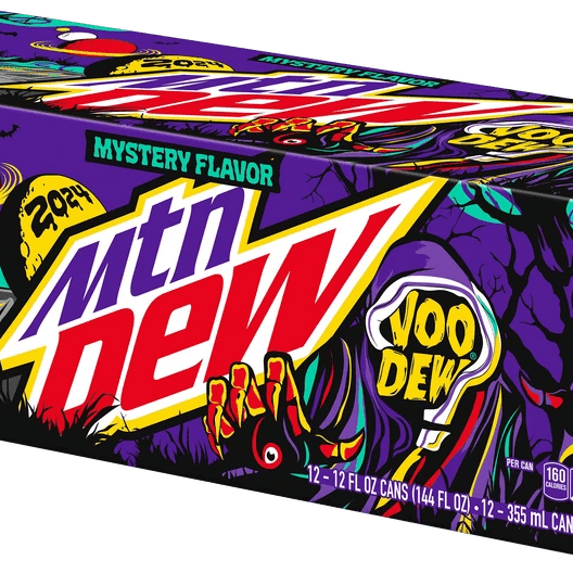 Shop Mountain Dew VooDew 2024 USA Mystery flavour 6.0 - 12oz/fl (355ml) - 12 Pack