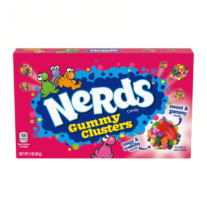 Shop Nerds Gummy Clusters Theatre Box (85g) - 