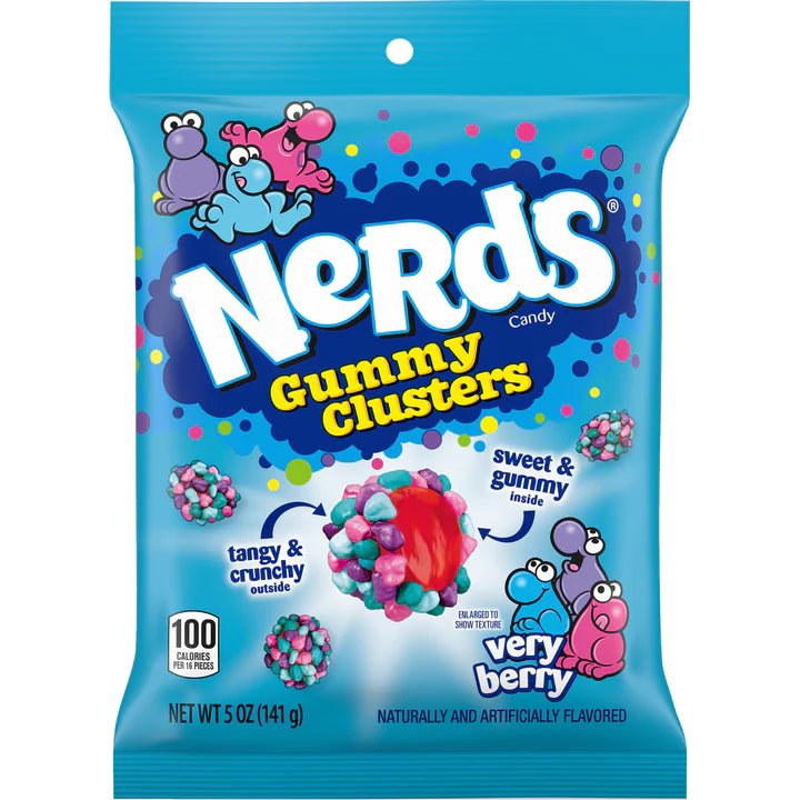 Shop Nerds Gummy Clusters Very Berry 5oz (141g) - 