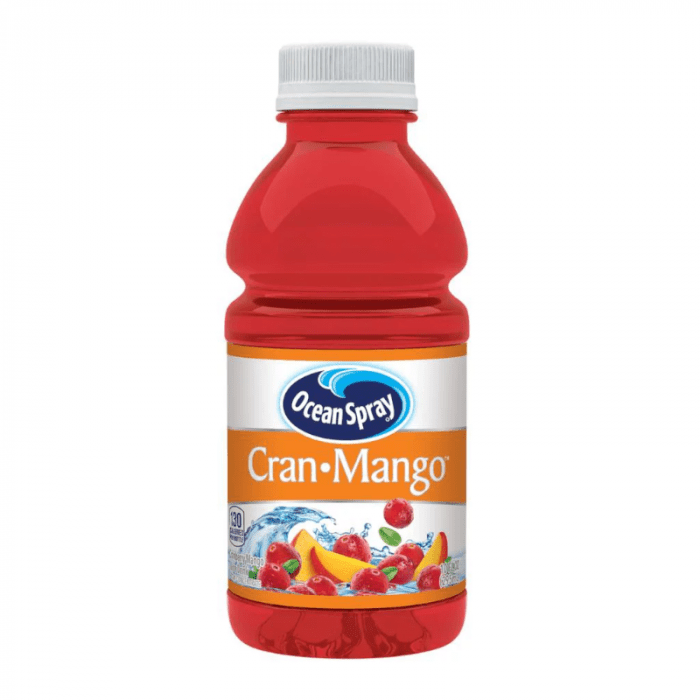 Shop Ocean Spray Cran - Mango Juice 10oz (295ml) - 