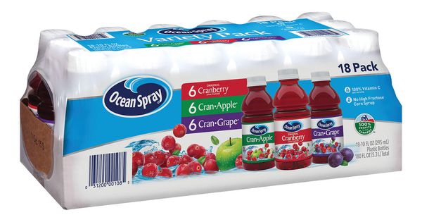 Shop Ocean Spray Juice Drink Variety Pack 18 Pack - 10fl.oz - 