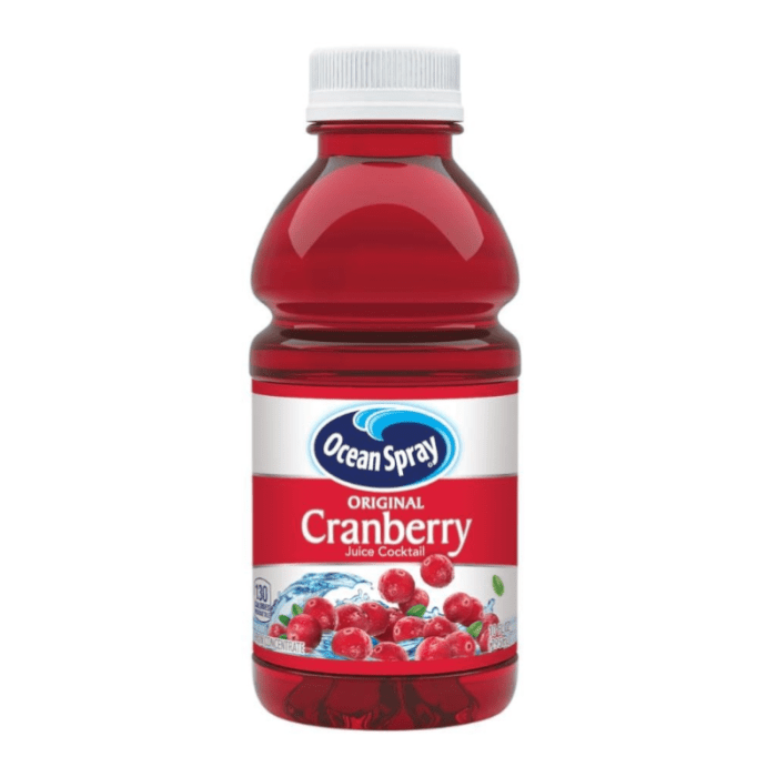 Shop Ocean Spray Original Cranberry Juice Cocktail 10oz (295ml) - 