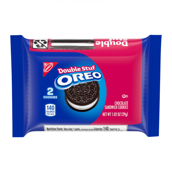 Shop Oreo Double Stuf Sandwich Cookies Snack Pack - 1.02oz (29g) - 
