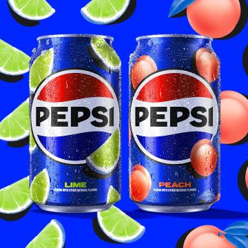 Shop Pepsi Peach Soda Limited Edition 12fl.oz (355ml) - 12 Pack