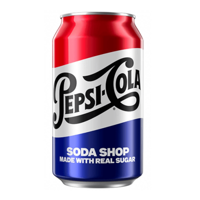 Shop Pepsi Soda Shop with Real Sugar USA - 12oz (355ml) - Single Can