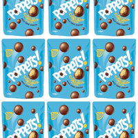 Shop Poppets Milk Chocolate Coated Salted Caramel Fudge Pouch - (100g) - Pack of 9