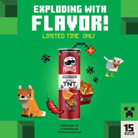 Shop Pringles Minecraft Spicy TNT Limited Edition - 5.5oz (158g) - 